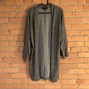 Forever 21 plaid long cardigan